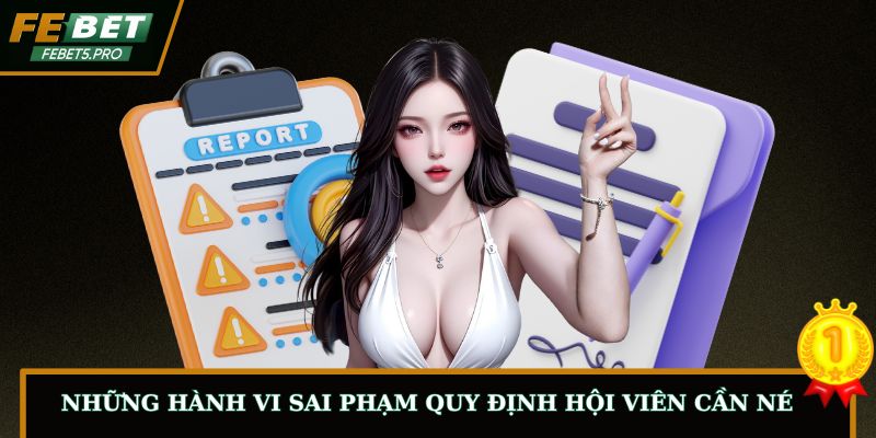 Những hành vi sai phạm quy định hội viên cần né