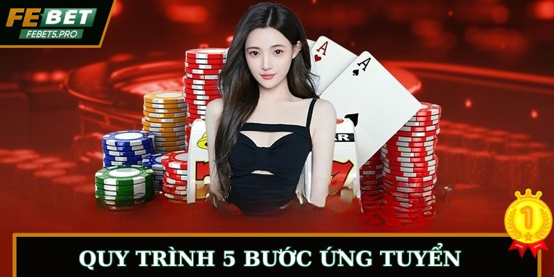 Quy trình 5 bước ứng tuyển